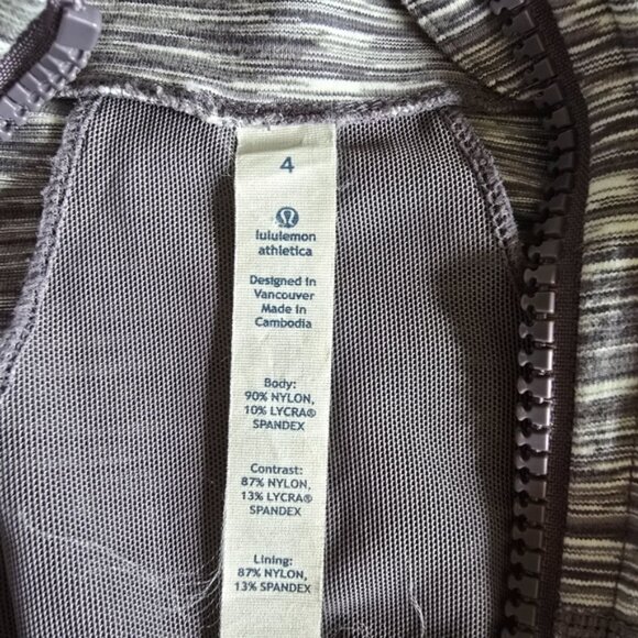 Lululemon Define Jacket Magnum Space Dye Magnum Size 4 - Picture 15 of 15